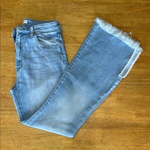 KanCan Blue Flare Wide Leg Jeans